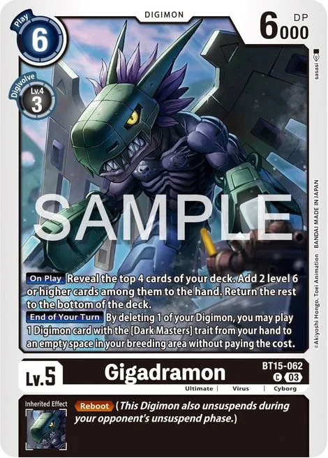 Gigadramon (BT15-062)