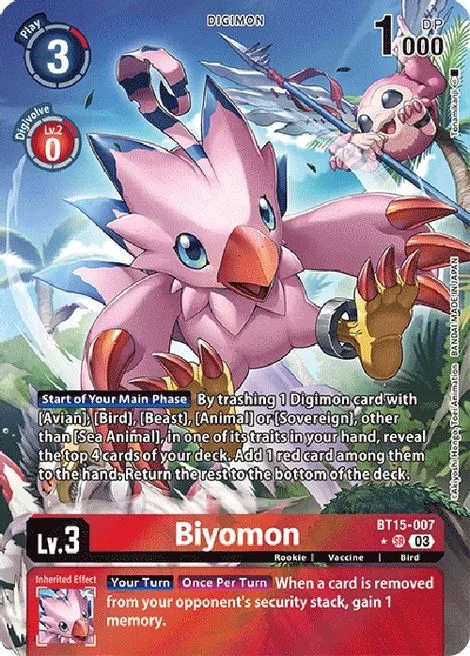 Biyomon (BT15-007)
