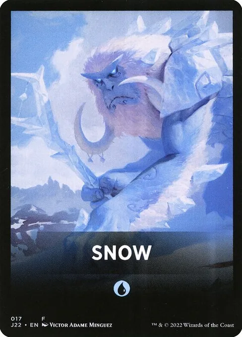 Jumpstart Pack Summary Card: Snow
