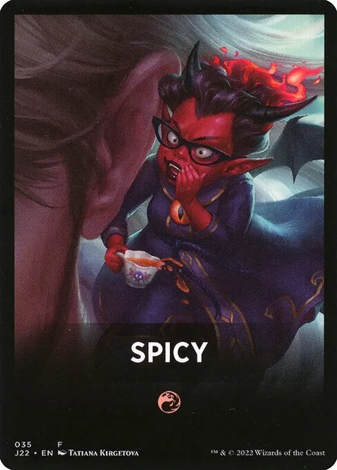 Jumpstart Pack Summary Card: Spicy