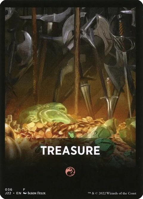 Jumpstart Pack Summary Card: Treasure