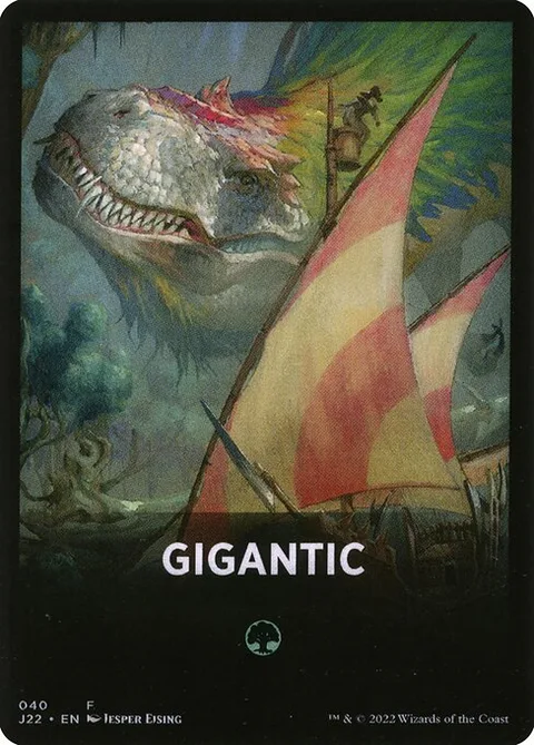 Jumpstart Pack Summary Card: Gigantic