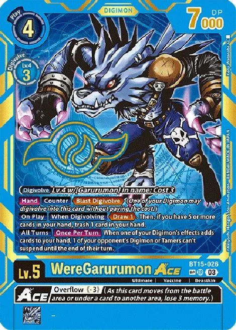 WereGarurumon Ace (BT15-026)