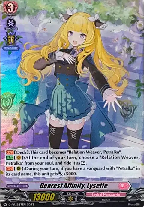Dearest Affinity, Lysette [D-Format]