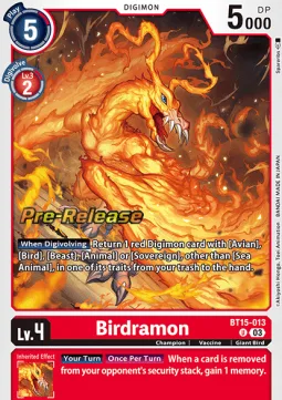 Birdramon (BT15-013)