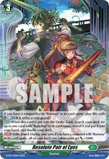 Resolute Pair of Eyes [D Format]