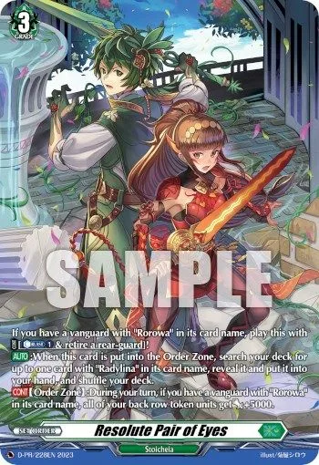Resolute Pair of Eyes [D Format]