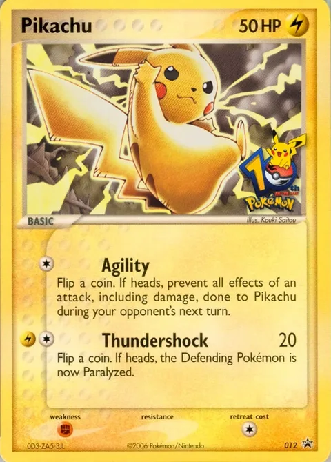 Pikachu [Agility | Thundershock]