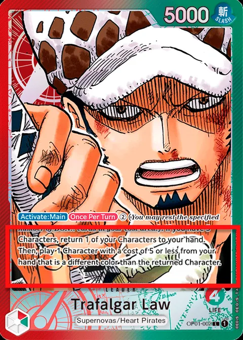Trafalgar Law (OP01-002)
