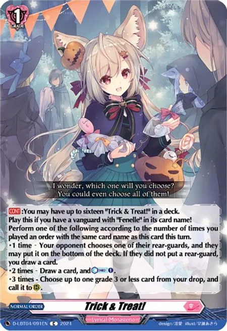 Trick & Treat! [D-Format]