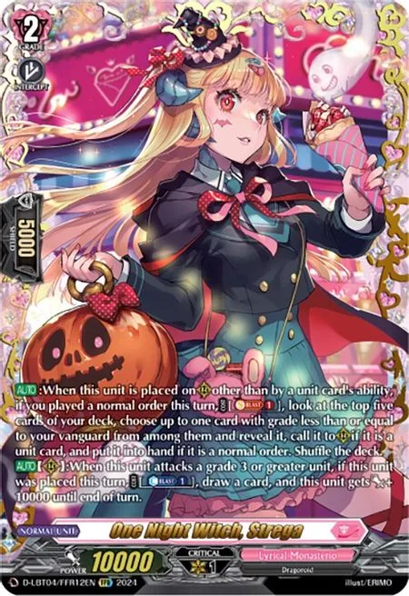 One Night Witch, Strega [D-Format]