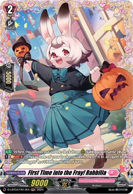 First Time into the Fray! Rabbilia [D-Format]