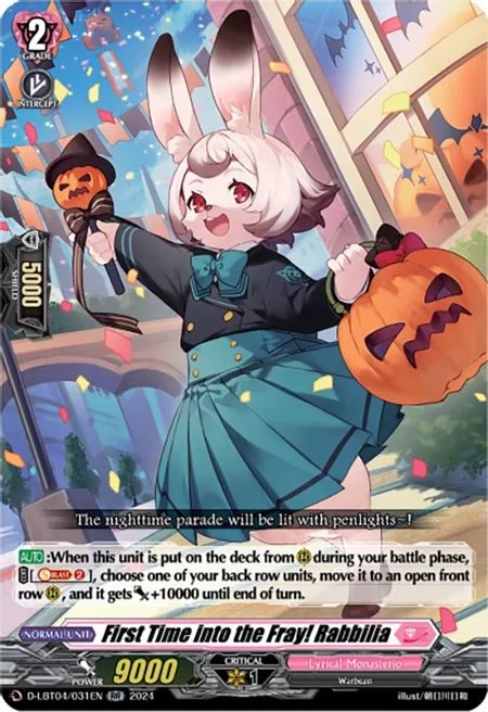 First Time into the Fray! Rabbilia [D-Format]
