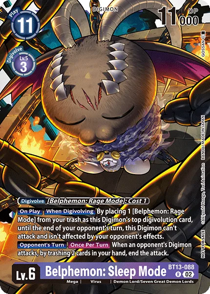 Belphemon: Sleep Mode (BT13-088)