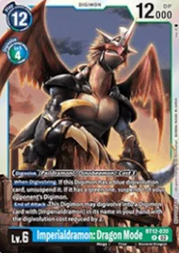 Imperialdramon: Dragon Mode (BT12-030)