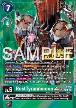 RustTyrannomon Ace (P-113)