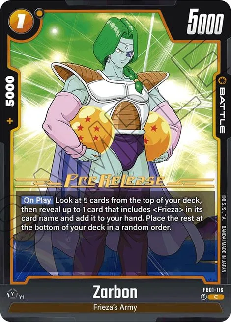 Zarbon (FB01-116) [Fusion World]