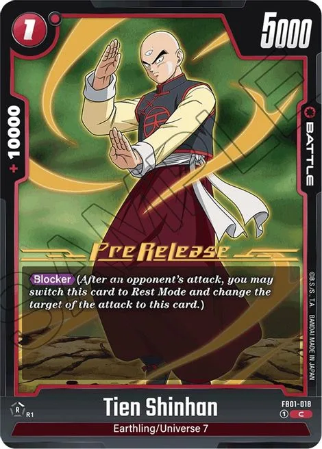 Tien Shinhan (FB01-018) [Fusion World]