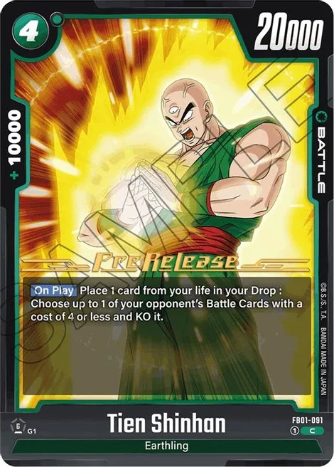 Tien Shinhan (FB01-091) [Fusion World]