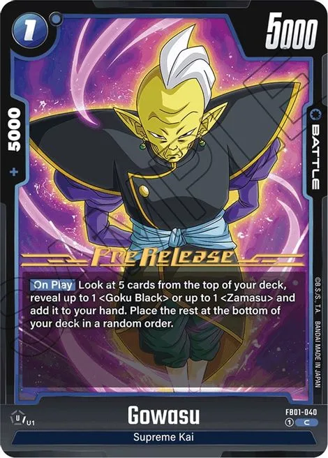 Gowasu (FB01-040) [Fusion World]