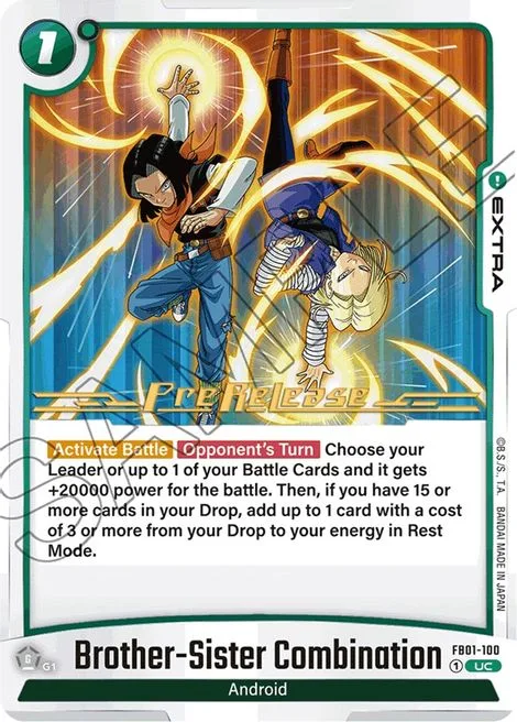 Brother-Sister Combination (FB01-100) [Fusion World]