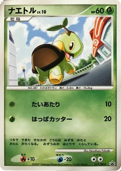 Turtwig Lv.10 [Tackle | Razor Leaf]