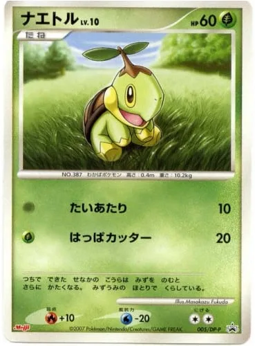 Turtwig Lv.10 [Tackle | Razor Leaf]