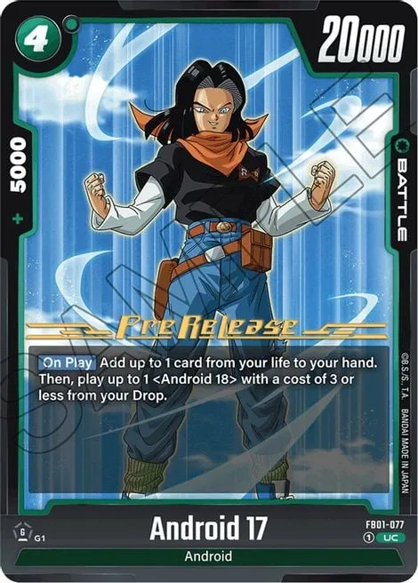 Android 17 (FB01-077) [Fusion World]