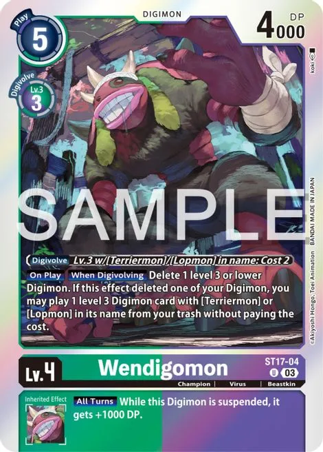 Wendigomon (ST17-04)