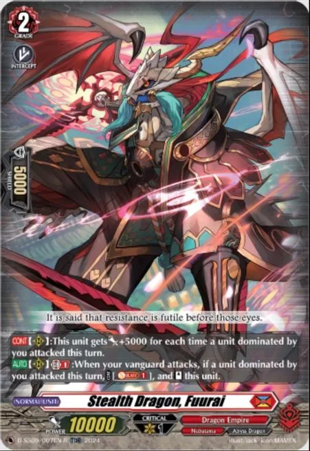 Stealth Dragon, Fuurai [D-Format]