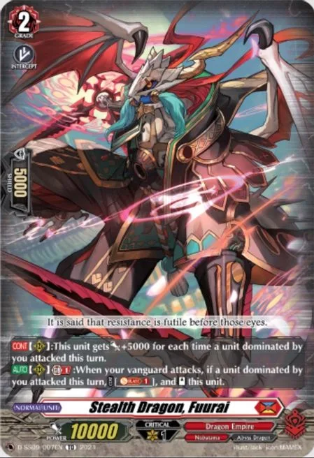 Stealth Dragon, Fuurai [D-Format]