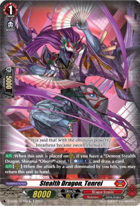 Stealth Dragon, Tenrei [D-Format]