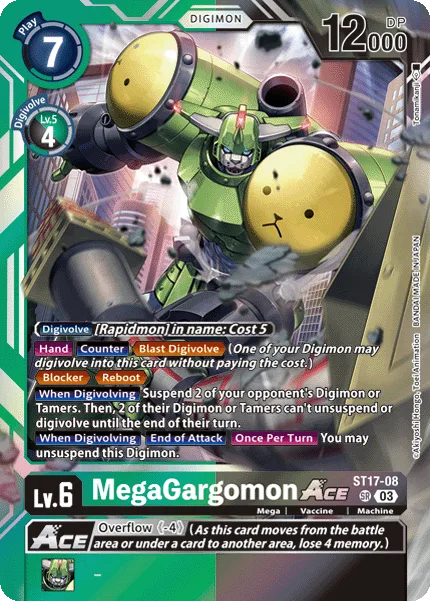 MegaGargomon Ace (ST17-08)