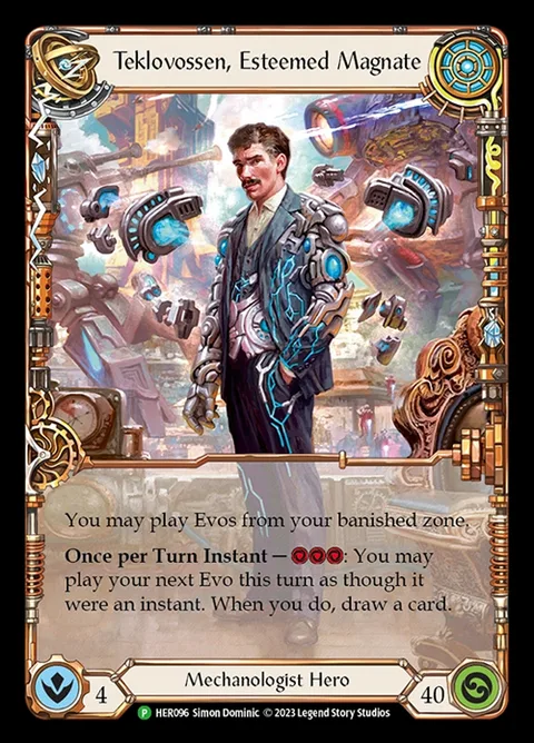 Teklovossen, Esteemed Magnate