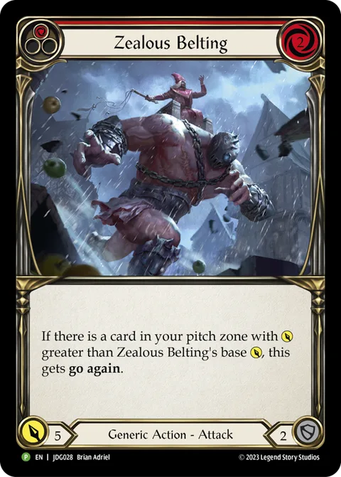 Zealous Belting (Red)