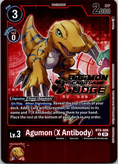 Agumon (X Antibody) (BT9-008)