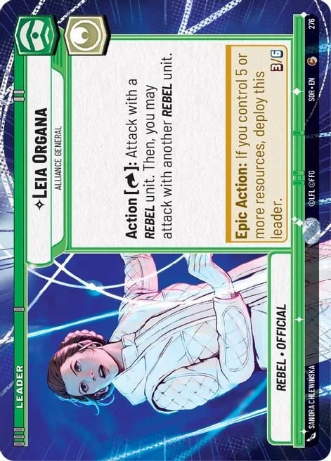 Leia Organa, Alliance General