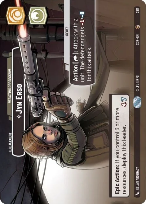 Jyn Erso, Resisting Oppression