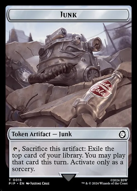 Junk Token // Treasure Token