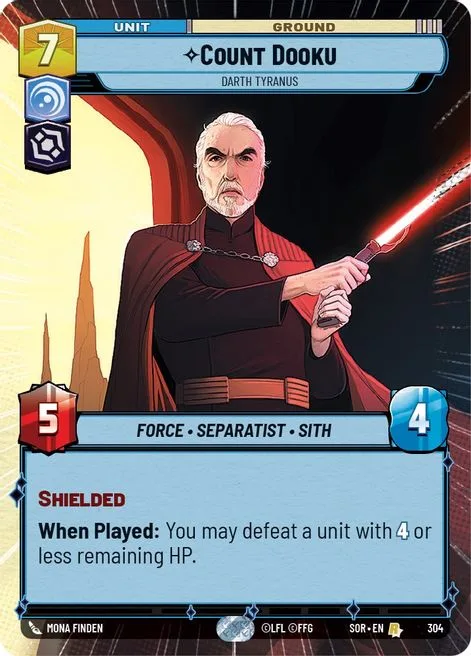 Count Dooku, Darth Tyranus