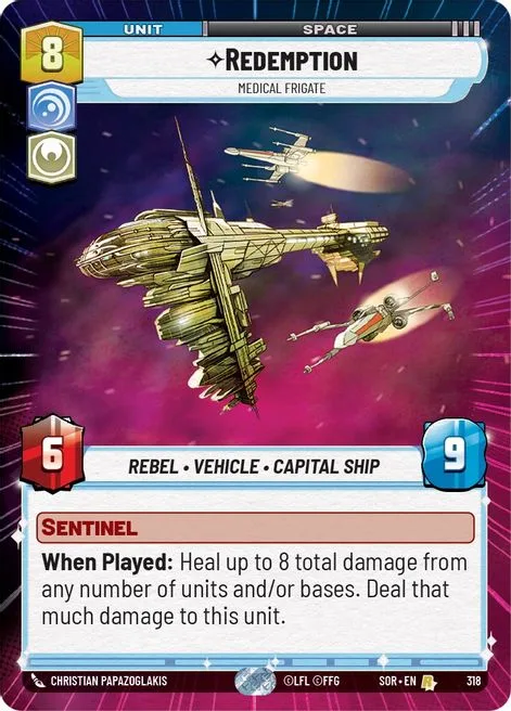 Redemption, Medical Frigate