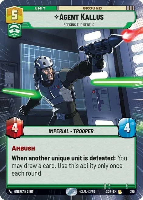 Agent Kallus, Seeking the Rebels
