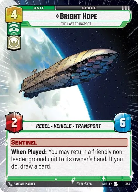 Bright Hope, The Last Transport