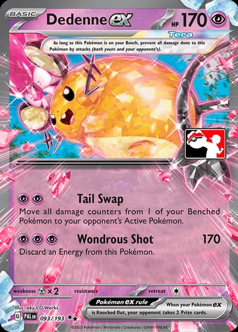 Dedenne ex [Tail Swap | Wondrous Shot]