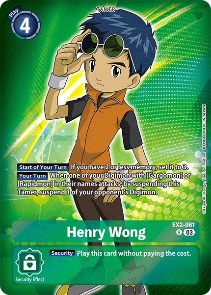 Henry Wong (EX2-061)