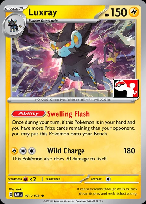 Luxray [Swelling Flash | Wild Charge]