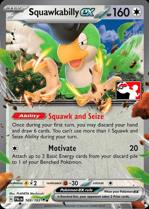 Squawkabilly ex [Squawk and Seize | Motivate]