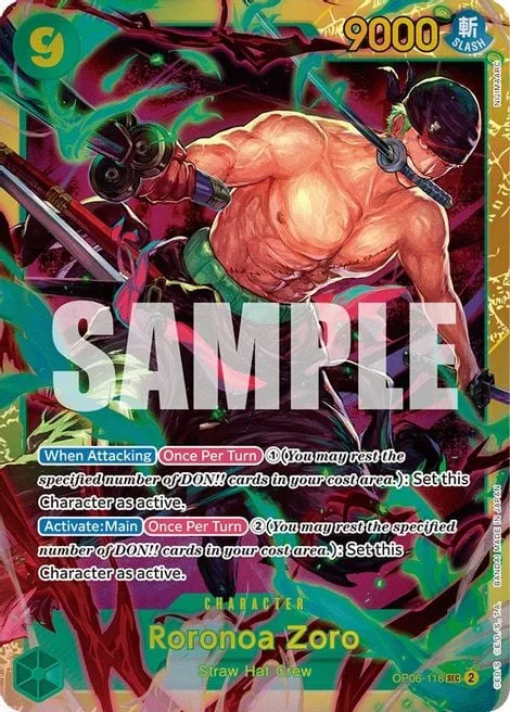 Roronoa Zoro (OP06-118)