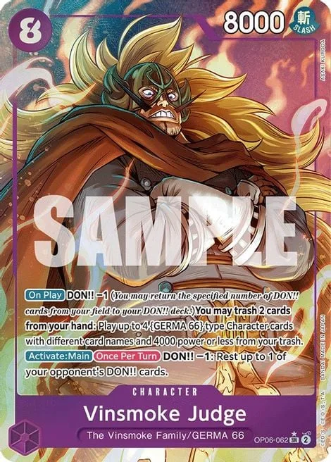 Vinsmoke Judge (OP06-062)