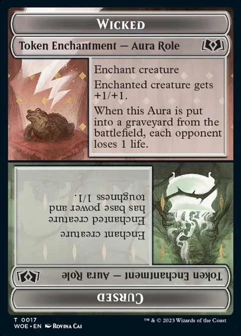 Wicked / Cursed Role Token // On an Adventure Token